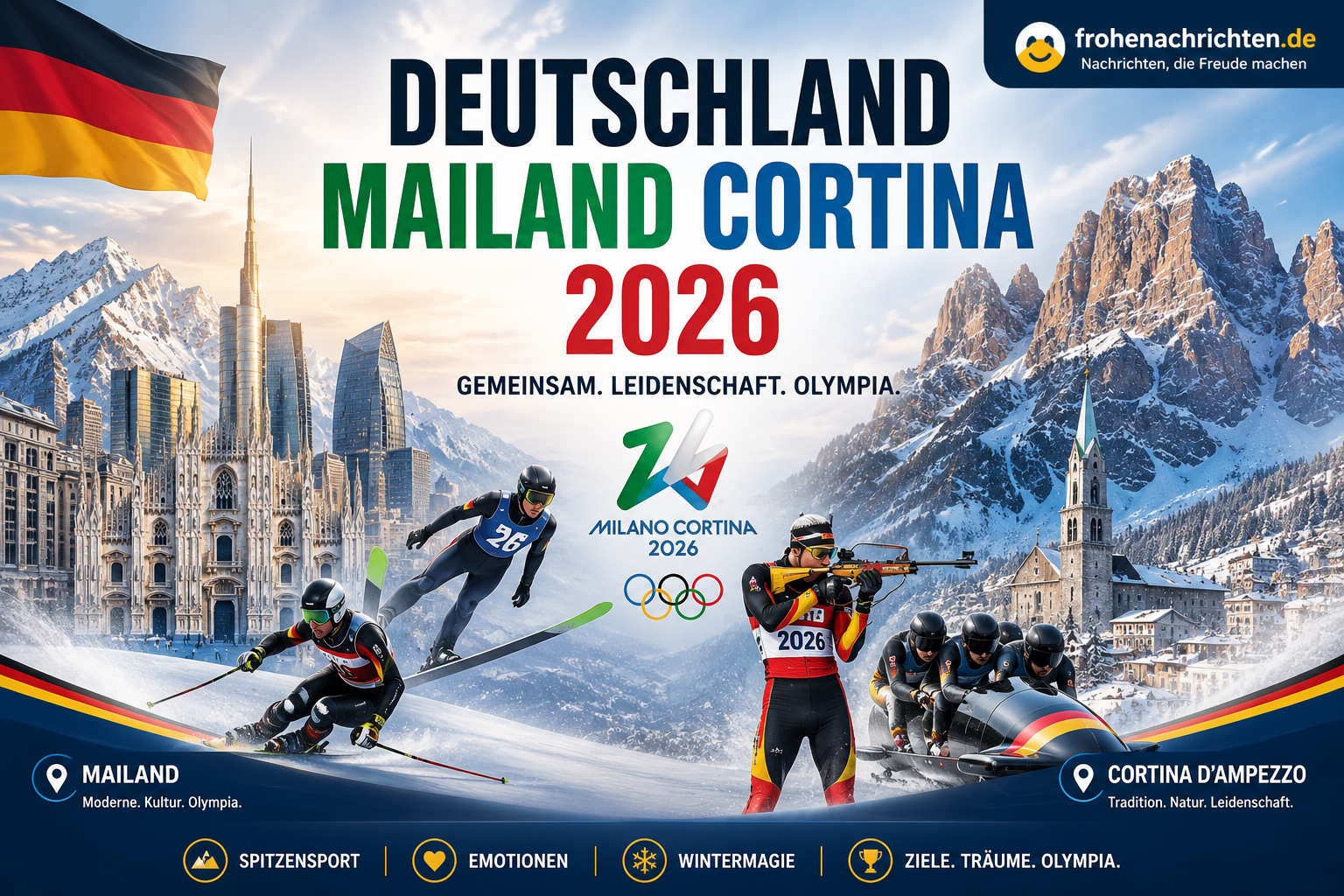 deutschland mailand cortina 2026