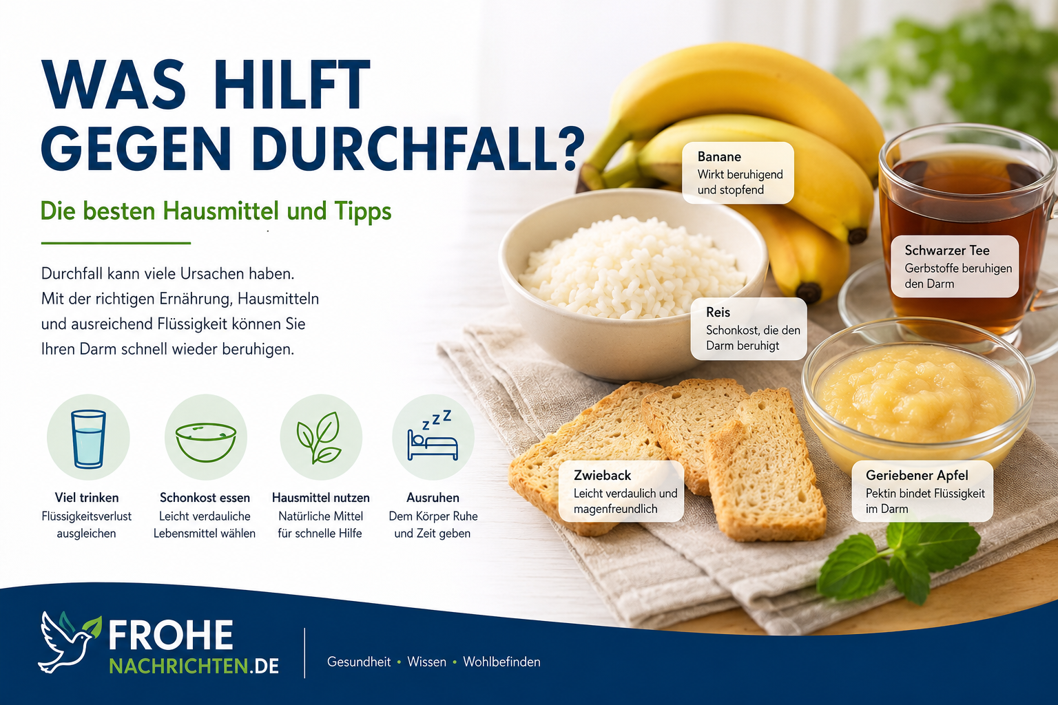 was hilft gegen durchfall