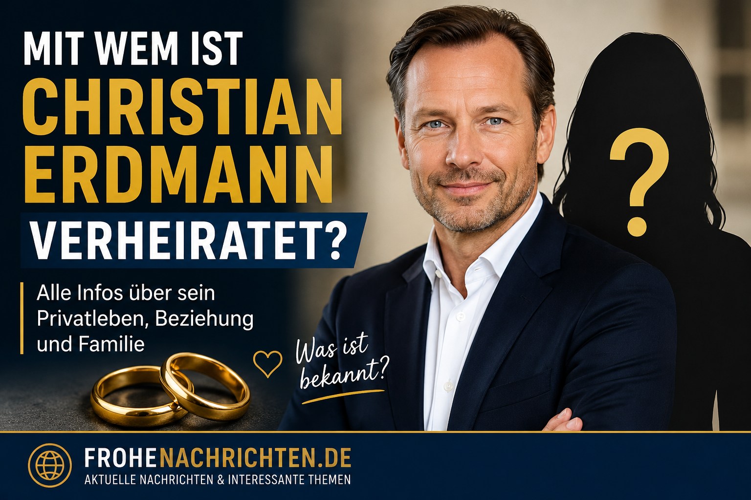 mit wem ist christian erdmann verheiratet